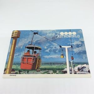 Vintage Astroworld Postcard